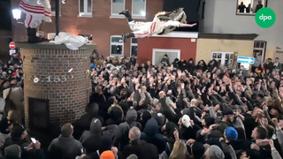 Borkum: Friedliches Klaasohm-Fest ohne Kuhhorn-Schlagen