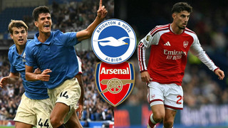 Groß überragend: Brighton beendet Arsenals Tabellenführung