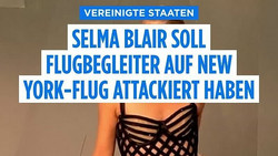 US-Star Selma Blair soll Flugbegleiter auf New York-Flug attackiert haben