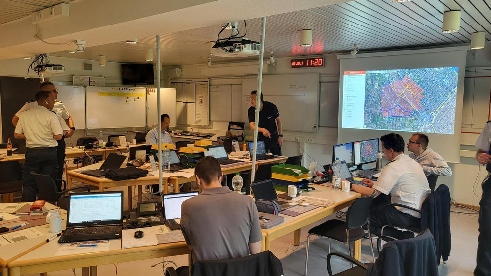 Die Feuerwache 1 in Mainz.