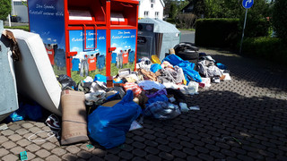 Bauschutt, Hausmüll, Möbel - Rosbach klagt über illegale Müllablagen