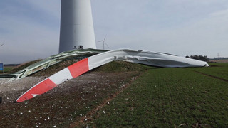 Rotorblatt-Absturz bei Berching – Windrad verliert 15-Tonnen-Bauteil