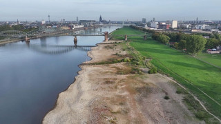 Köln: Rhein erreicht Rekordtief