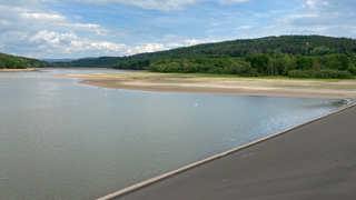 Wegen Sicherheitsprüfung: Wasser wird aus Kinzig-Stausee abgelassen