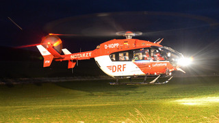 Schwerer Unfall auf B3 bei Heppenheim: Rettungshubschrauber defekt