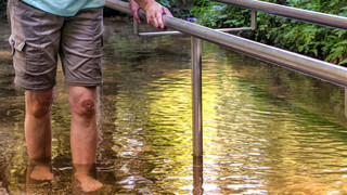 Wassertreten: Schöne Kneipp-Becken in Hessen
