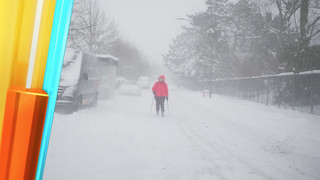 Winterchaos durch Sturmtief Elli