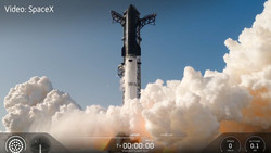 Mit Riesen-Rakete bis zum Mars? Starship-Testflug läuft weitgehend nach Plan