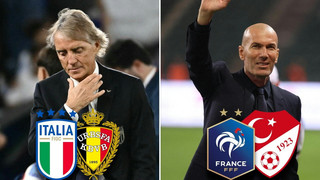 Italien verliert auch unter Mancini - Zidane startet mit Sieg