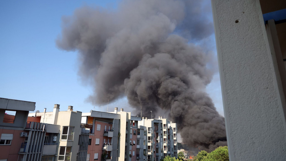 Starke Explosion in Rom