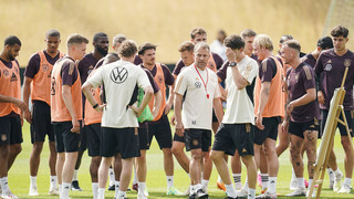 Die deutsche Nationalmannschaft bereitet sich auf die Länderspiele vor