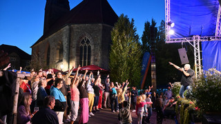 Musik, Autos, Partymeile: Gaalbernfest in Hünfeld