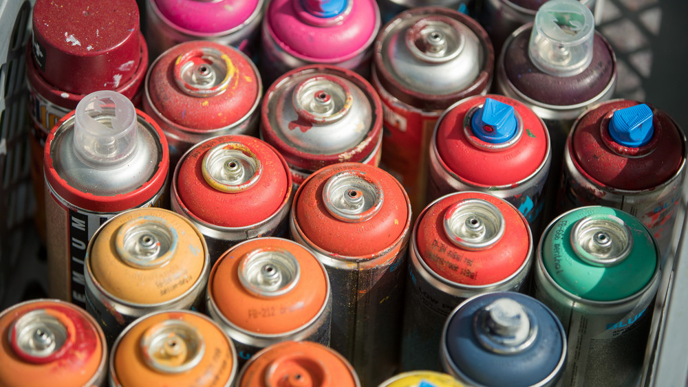 Die Polizei hat am Kircheimer Dreieck einen Sprayer festgenommen (Symbolbild). 