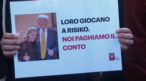 Hunderte in Rom schließen sich landesweitem Streik gegen Italiens Haushaltspläne für 2026 an