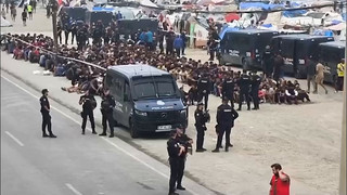 Migrantenlager in Ceuta: Räumung durch Polizei und Militär