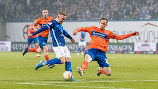 1:0-Sieg in Rostock: Darmstadt 98 legt im Zweitliga-Aufstiegskampf vor