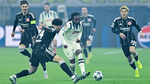 Herber Dämpfer in CL: Frankfurt verliert 0:3 gegen Bergamo