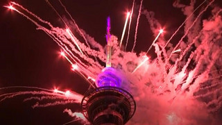 Neuseeland begrüßt 2026 mit Feuerwerk