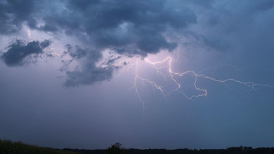 Wetterdienst warnt vor schweren Gewittern in Schwaben