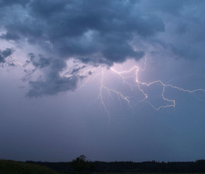 Wetterdienst warnt vor schweren Gewittern in Schwaben
