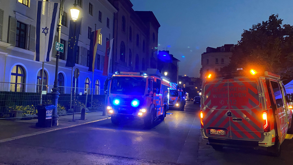 Die Feuerwehr rückte an - zum Glück gabs aber nichts zu Löschen