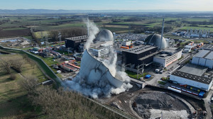 AKW-Biblis-Kühlturm abgerissen: Schwalbenkolonie in Gefahr?