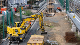 Zwischen Frankfurt und Bad Vilbel: Letzte Sperrung der Bahnstrecke