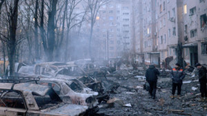 Kältester Winter verschärft Kriegslage