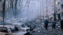 Kältester Winter verschärft Kriegslage