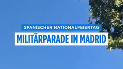 Spanischer Nationalfeiertag: Parade inmitten politischer Krisen