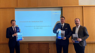 Wiesbadener Stadtpolizei stellt Bilanz von 2022 vor
