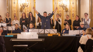 Inklusives Konzert in den Opelvillen: BASISten und Glorias