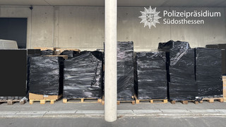 Ober-Roden: 36 Paletten von illegalem Tabak sichergestellt
