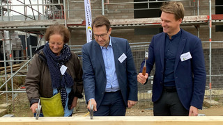Richtfest im Ludwigshöhviertel in Darmstadt: 139 neue Wohnungen
