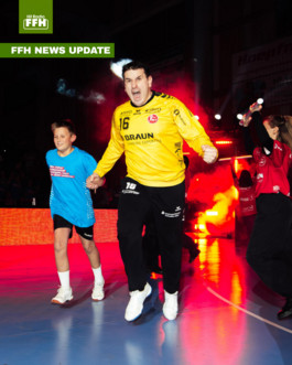 MT Melsungen beim Final Four im Europapokal (auto. import)