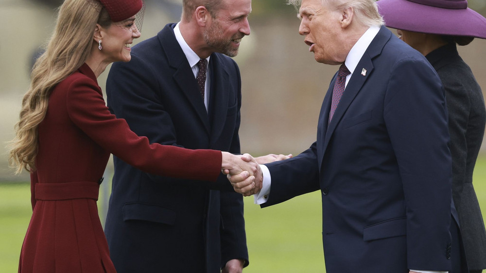 US-Präsident Trump besucht Großbritannien