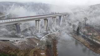 A45-Brücke bei Haiger wurde gesprengt
