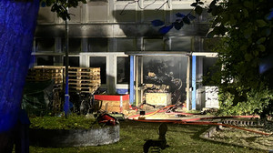 Verheerender Brand in Frankfurt: Ukraine-Hilfsgüter zerstört