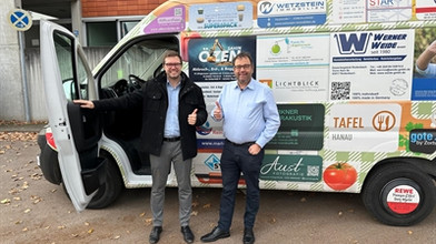 Happy End in Hanau: Tafel-Kühlwagen wieder im Einsatz