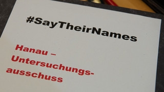 Überlebender des Hanau-Anschlags vorm Untersuchungsausschuss