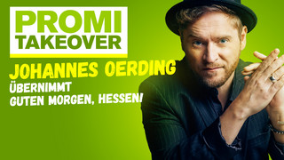 Promi-Takeover: Johannes Oerding übernimmt Morningshow