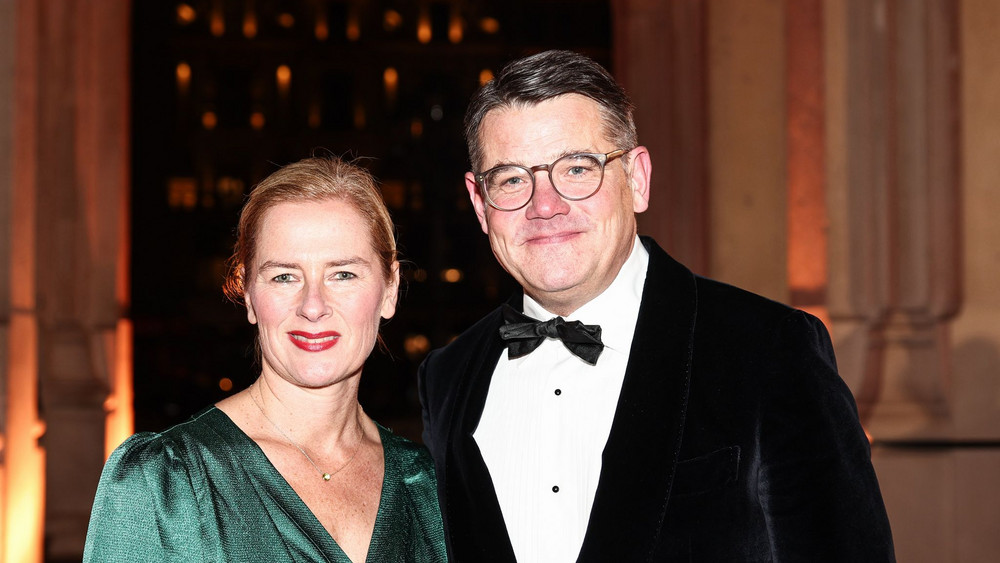 Boris Rhein, Regierungschef, und seine Frau Tanja Raab-Rhein