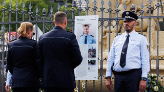 Mannheim gedenkt getöteten Polizisten: Messerattacke vor einem Jahr
