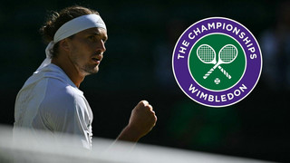 Wimbledon: Zverev wieder im Achtelfinale