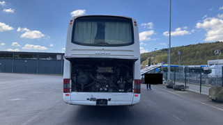 Brandgefährlich: Polizei stoppt Reisebus mit Öl-Problem auf A7