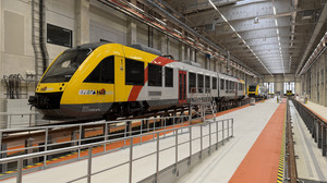 HLB eröffnet neue große Regionalzug-Werkstatt in Butzbach