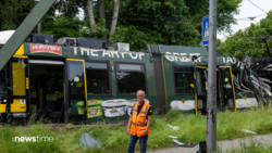 Berlin: Straßenbahn entgleist