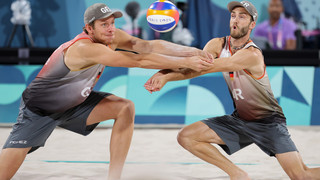 Schweden zu übermächtig: Beachvolleyball-Duo verpasst Olympia-Gold