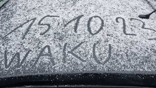 Vorgeschmack auf den Winter: Erster Schnee auf der Wasserkuppe