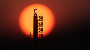 Europa im Sommer unter Hitzestress